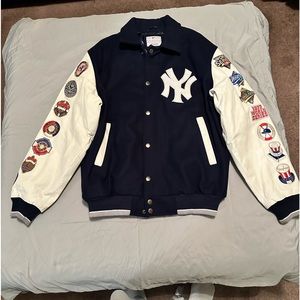 Genuine Merchandise G-III New York Yankees World Series Varsity by Carl Banks